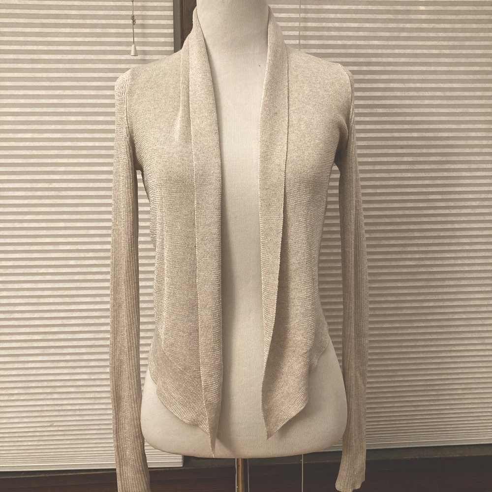 Banana Republic slim open cardigan